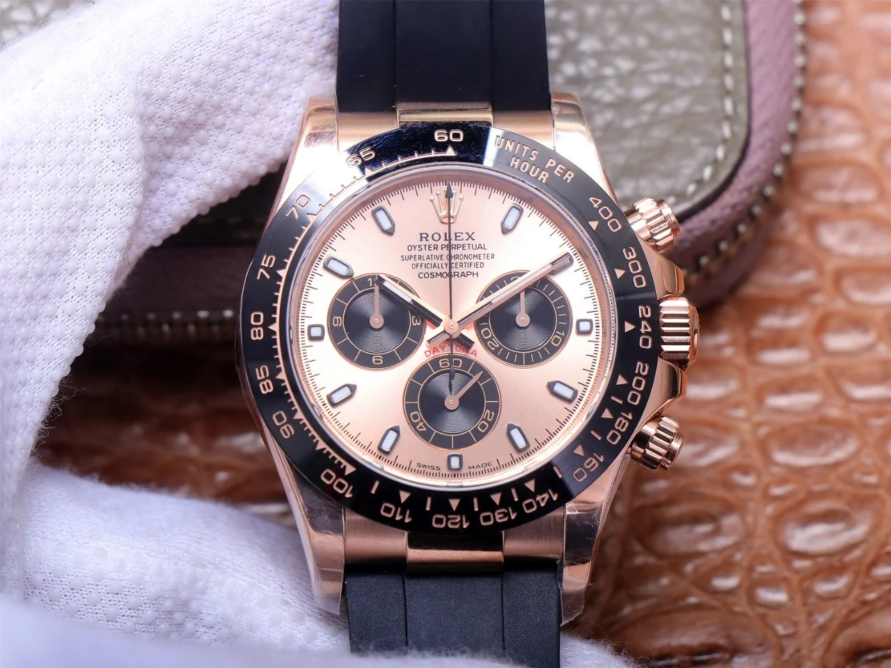 ROLEX DAYTONA 116515LN EVEROSE GOLD ORIGINAL CAL.4130